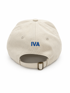 Gorra de Béisbol Bordada de 6 Paneles, Gorra con Visera Ajustable, Unisex, Tela de Sarga, Cierre de Hebilla Metálica, Color Beige - Product Image 3