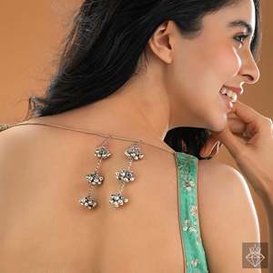 ต่างหูห้อยแบบละเอียดของ Prao Ghungroos - Product Image 2