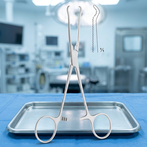 Forceps phalangeaux Locke en acier inoxydable, instrument chirurgical manuel certifié CE, pour utilisation en chirurgie générale - Product Image 4