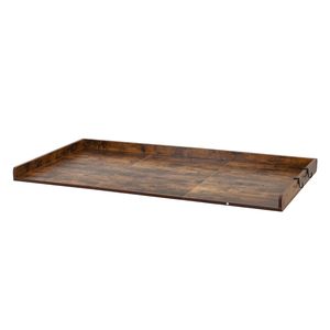 Piano d'Appoggio per Lavatrice e Asciugatrice 54 X 27.5 Pollici in Legno Resistente all'Acqua con 2 Ganci per Vestiti - Product Image 1