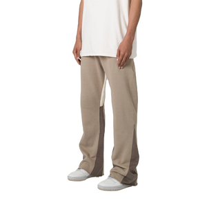 Custom <b>Men's</b> High Waist Sweatpants <b>Flared</b> Straight Leg <b>Trousers</b> Street Style Casual 100% Cotton Sweatpants <b>men's</b> pants - Product Image 1