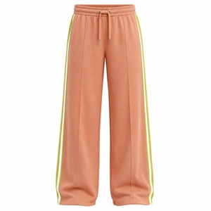 Fast Selling Women Tracksuit Set Ladies Two Piece Sportswear Matching <b>Zip</b> Jacket Wide Leg <b>Trousers</b> Activewear Wholesale Supplier - Product Image 4