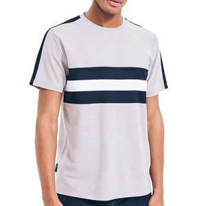 Camiseta Moderna para Hombre con Costuras Resistentes, Camiseta Básica para Uso Diario con Sensación Cómoda, Tops de Moda de Algodón Premium - Product Image 1