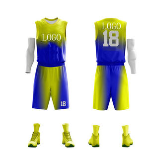 Conjunto de Uniforme de Baloncesto Personalizado, Transpirable y Económico, Sin Mangas, Unisex, de Spandex/Algodón, Diseño Clásico de Alta Calidad y Práctico - Product Image 3