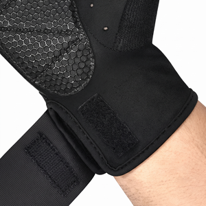 Gants de fitness unisexes personnalisés en gros, demi-doigts, protection de la paume, pour musculation et entraînement en salle de sport, fermeture auto-agrippante - Product Image 4