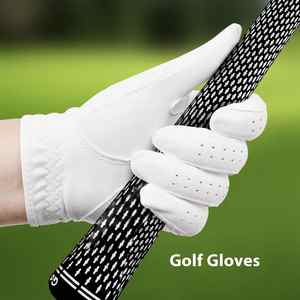 Gants de golf unisexes en cuir de mouton de qualité supérieure, respirants, protection des mains, anti-transpiration, antidérapants, pour sports de plein air - Product Image 6