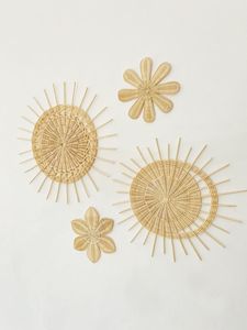 Décoration murale en rotin naturel et écologique pour chambre d'enfant, jouets pour bébés, prix abordable, fabriqué au Vietnam - Product Image 5