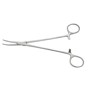 Pinzas Adson de 7-1/4 Pulgadas con Mordaza Curva Semiserrada de Acero Inoxidable, Pinzas Quirúrgicas para Tejidos, Instrumento Médico - Product Image 1