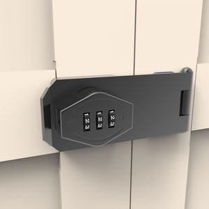 71 ''2 puertas de gabinete de almacenamiento de metal beige con estantes ajustables para cocina dormitorio sala de estar - Product Image 3