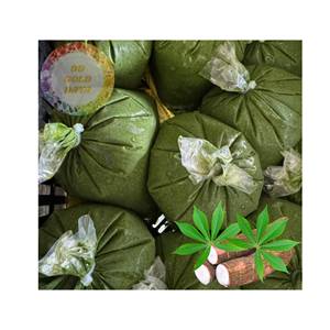 Frozen Cassava Leaves Finely Mashed for Pondu/Saka Saka Cyanide-Free Green Color Retention Export Quality - Product Image 1