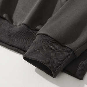 Sweat à capuche personnalisé 100% coton avec strass, manches classiques, style décontracté, sweat à capuche avec strass - Product Image 6