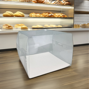 Conception transparente durable de boîtes claires en cristal d'emballage alimentaire pour des marchandises de boulangerie, des cadeaux et la présentation au détail - Product Image 2