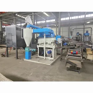 Copper/Aluminum Cable Wire Granulator Machine Scrap Electronic Wire Crushing And Separation Machine Copper Wire Recycling Plant