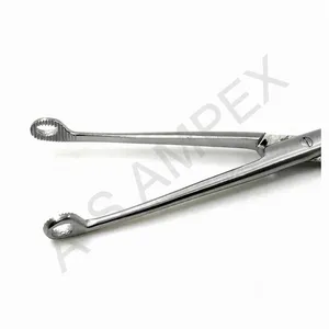 Pinces Magill en acier inoxydable, kit d'instruments chirurgicaux ORL, anesthésie, intubation médicale, OEM Classe I, C-Tick, manuel - Product Image 2