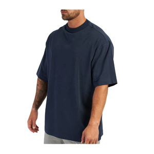 Camisetas Deportivas Casuales Blancas de Algodón 100% Personalizadas al por Mayor, Camisetas Extra Grandes de Verano Ecológicas y Transpirables para Hombre - Product Image 3