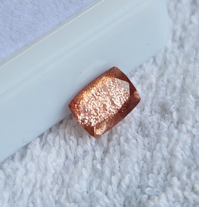 Pierre de soleil d'Oregon orange cuivrée de qualité supérieure naturelle | 6X8 à 10X12MM, taille facetée, toutes formes et tailles, disponible à prix de gros. - Product Image 2