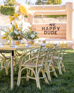Chaise pour enfants en rotin faite à la main pour les mariages, les anniversaires, les festivals et la décoration élégante des lieux de réception pour enfants - Product Image 6