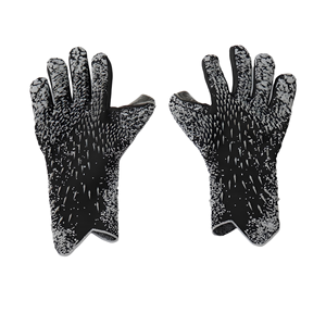 Gants de gardien de but en latex professionnel pour l'entraînement, protection des doigts, respirants, fermeture auto-agrippante, football, durables, vente en gros, OEM - Product Image 4