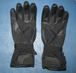 Gants de moto en cuir Kadia, gants de sport d'extérieur, imperméables, antidérapants, protection hivernale, avec protection rigide pour les articulations. - Product Image 3