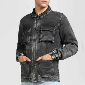 Chaqueta de Mezclilla para Hombre, Estilo Clásico 2026, 100% Algodón, Tejido Transpirable, Chaqueta de Invierno a Precio de Mayoreo - Product Image 2