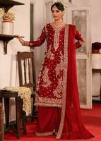 Ensemble de Soirée en Soie Romaine Premium, Collection Palazzo en Soie Romaine au Charme Royal, Ensemble 3 Pièces en Soie Romaine Élégant avec Fils et Paillettes