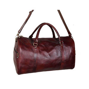 Sac de sport pour homme, noir, imperméable en PU, avec compartiment à chaussures, idéal pour les voyages et les week-ends - Product Image 5