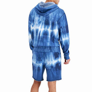 Conjunto Deportivo Casual de Otoño para Hombre, Fabricación Profesional, 100% Algodón, Nuevo Diseño, Logotipo Personalizado, Sudadera con Capucha y Pantalones Cortos - Product Image 2