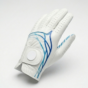 ถุงมือหนังแกะคาเบรตต้าพรีเมียมสำหรับกอล์ฟ มือซ้าย ลายโลโก้แบบนูน รับผลิตแบบ OEM ODM ขายส่ง ผู้ผลิต ผู้จัดจำหน่าย MOQ ต่ำ - Product Image 2
