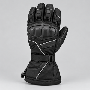 Guantes de Invierno para Motocicleta, Aislantes Térmicos, Diseño a Prueba de Viento, Material Duradero para Aventuras en Moto en Clima Frío - Product Image 1