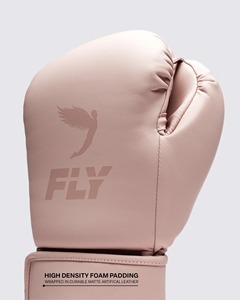 Guantes de Boxeo de Lujo Color Rosa con Correa Ajustable, para Entrenamiento Profesional de Artes Marciales, Cuero Genuino de Vaca, Gran Venta - Product Image 2
