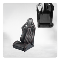 Siège baquet ergonomique personnalisé en cuir PU et FRP avec logo pour équipes de compétition e-sport et gaming professionnel