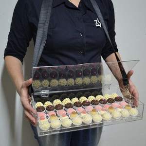 Plateau de service en acrylique de qualité supérieure, design léger et écologique, décoration moderne pour la maison indienne, idéal pour Diwali – Vente chaude - Product Image 2