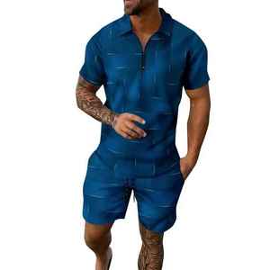 Wholesale Unisex <b>Twin</b> <b>Set</b> T Shirt and Trouser Custom Logo Cotton Two Piece Casual Matching Travel Outfit <b>Set</b> Export Sale - Product Image 1