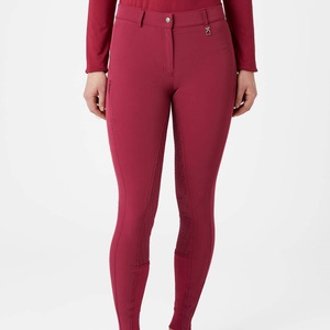 High Quality 4-way Stretch Horse Riding Breeches <b>Leggings</b> Tights <b>Equestrian</b> Wear Pants on Technical Fabric with Soft Feel - Product Image 1