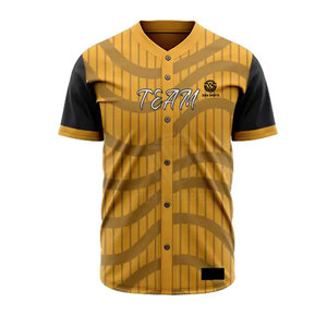 New Arrival Sports Wear 100% Polyester Fabric Baseball Uniform Best Price Hot Sale Wholesale Baseball Uniform - Product Image 4