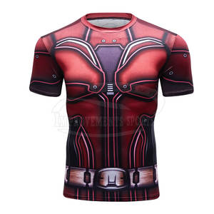 All Over Full Print Sublimation Logo on Demand Camiseta personalizada Venta al por mayor Hombres Sublimación personalizada Camisetas - Product Image 4