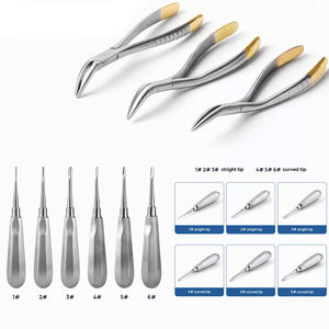 Forceps d'extraction dentaire chirurgical en acier inoxydable, pince élévatrice, extracteur de racine, instrument dentaire manuel - Product Image 6