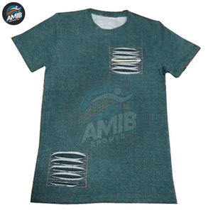 เสื้อยืดผู้ชายทรงหลวมพิมพ์โลโก้ตามสั่ง หลายสี ผ้าฝ้าย 100% สไตล์ดิสเทรส ขายส่ง รับสั่งทำตามแบบ - Product Image 2