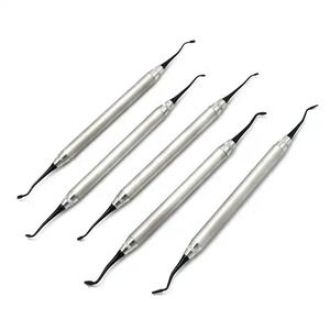 Spatule de remplissage composite noire dentaire de meilleure qualité, kit d'instruments postérieurs, instruments de remplissage composites - Product Image 1