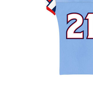 Conjunto Deportivo de Alta Calidad: Camisetas y Pantalones Cortos de Fútbol Americano para Adultos, Transpirables, con Diseño Personalizado y Sublimación Profesional - Product Image 4