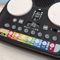 Mezcladora RUNALAND DJ Go-Go (STEAM) Educativa, Electrónica, de Plástico ABS, Funciona con Pilas, Consola de Mezclas para Niños Mayores de 5 Años, Unisex