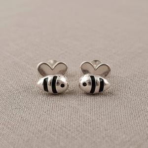 DIVYORO LITTLE HONEYBEE <b>SILVER</b> EARRING - Product Image 2