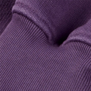 Sweat à capuche en molleton respirant avec logo frontal, en mélange de coton épais, couleur unie, hiver 2026 - Product Image 5