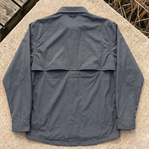 Chest Pocket Windbreaker Shirts 100% Nylon Waterproof Shirt Men's Button <b>Up</b> Rain Shirts Tops Mens Custom Wind Breaker Shirt Tops - Product Image 2