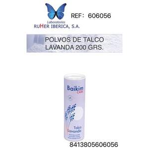 Poudre de talc pour soins de la peau à la lavande 200G POLVOS DE TALCO LAVANDA - Product Image 3