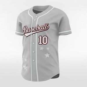 Camiseta de Béisbol Sublimada Transpirable Personalizada con Estampado Completo, Uniforme Deportivo para Hombres, Mujeres y Jóvenes - Product Image 2