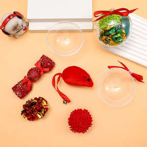 Jouets à mâcher pour chat, coffret cadeau de Noël, ensemble de jouets pour chat, balle pour chat, balle de Noël multifonctionnelle pour chat - Product Image 4