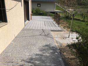 Juego de losas de granito gris premium, piedra natural duradera con garantía de por vida para interiores de villas modernas y pavimentación exterior - Product Image 4