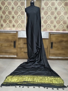 PURE Modal Silk tissu pallu Saree - Product Image 4