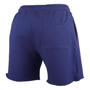 กางเกงขาสั้นผ้าคอตตอนเทอร์รี่ฟอกสีสไตล์วินเทจ พิมพ์โลโก้ได้ตามต้องการ เหมาะสำหรับออกกำลังกายและวิ่งจ๊อกกิ้ง - Product Image 3